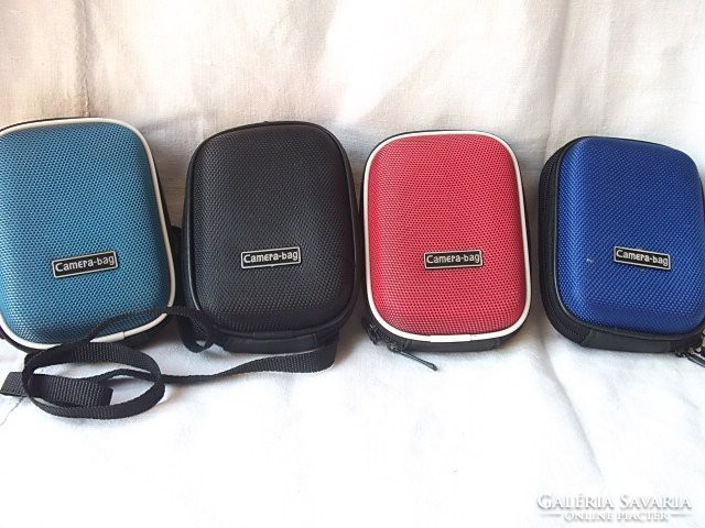 Zippered storage box anno digital camera case - in several colors