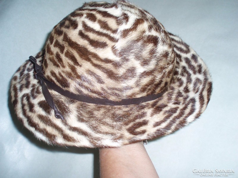 Vintage szőrme kalap