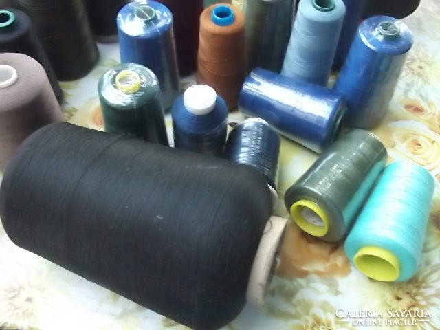The beautiful colored threads of your sewing are gone
