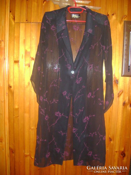 "Stefano Stile" női alkalmi felső, könnyű hosszú kabát  L-es méret