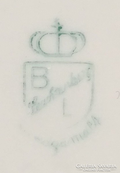 0R472 Bauer és Lehmann oroszlán címeres hamutál