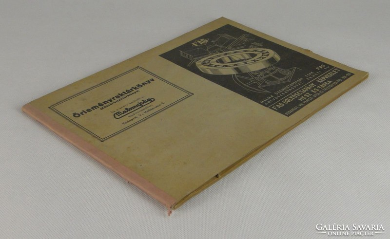 0T216 Malomipari Őrleményraktárkönyv 1943