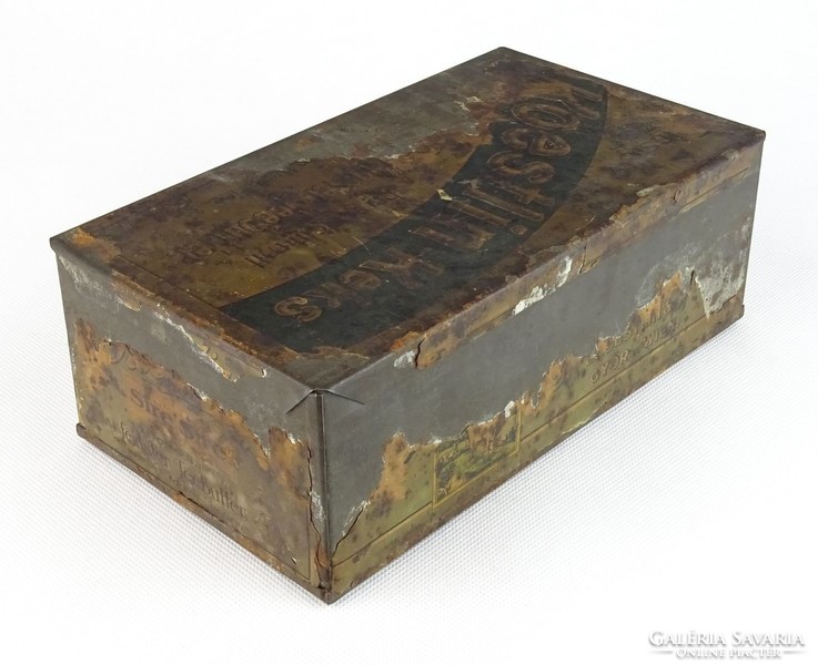 0T401 Antik Koestlin-keks kekszes pléh doboz