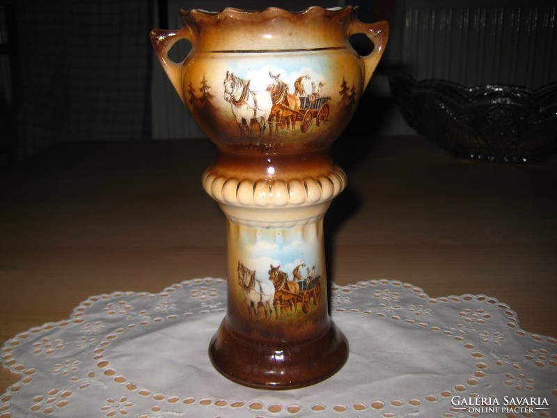 Porcelain decorative bowl 18.5 x 12 cm white color altwien