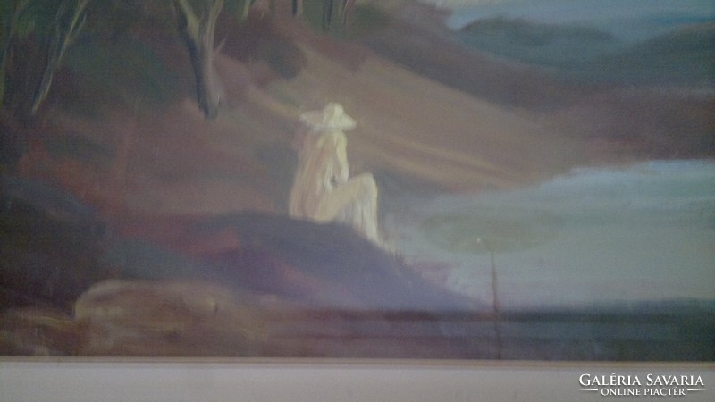 Hévízi Éva képcsarnokos festménye