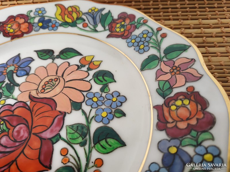 Bohemia hand painted porcelain plate