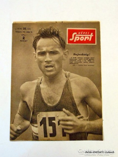 1956 May 15 / able sport / birthday old original newspaper no.: 6820