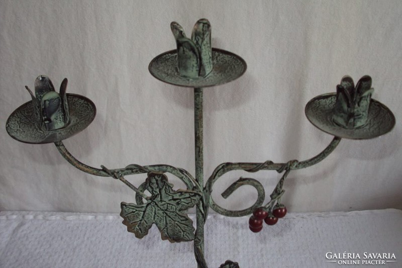 Candle holder - antique - metal 40 x 29 cm - flawless
