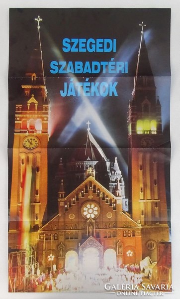 0U046 Szegedi Szabadtéri Játékok plakát 1990