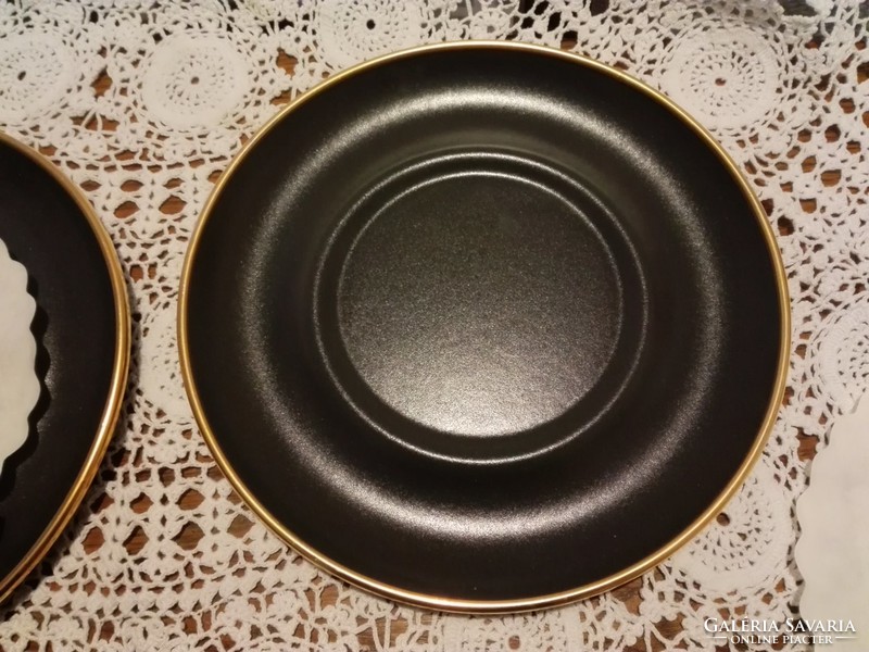 24 faculty. With gold, new, soup cup / 3.5 dl, / saucer for plate.