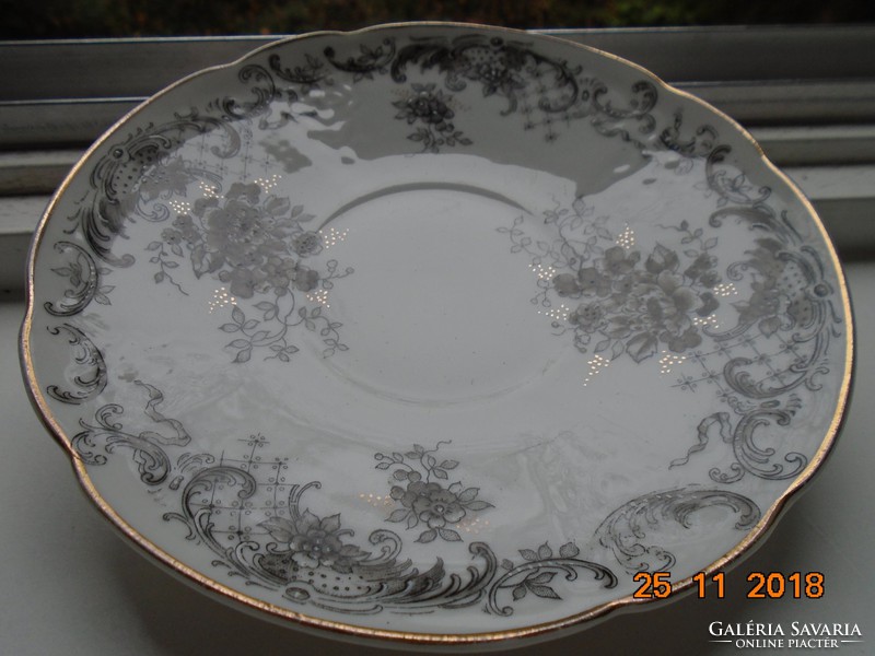 19 Sz imperial antique relief pattern baroque set, hand numbered