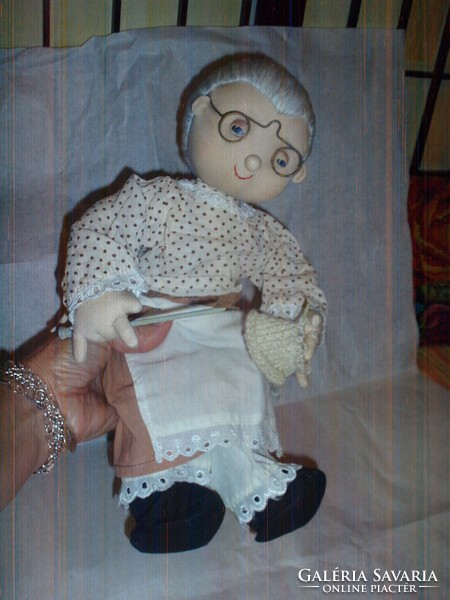 Retro textile doll