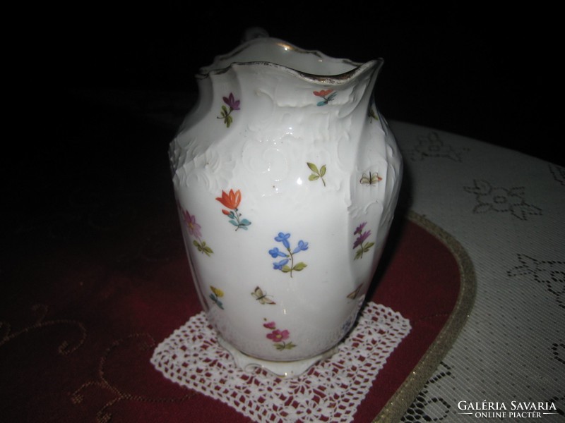 Pfeifer & Lövenstein pouring pot, made of very fine porcelain, 15 x 17 cm