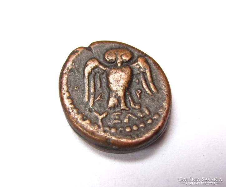 Görög bronz érme másolat.