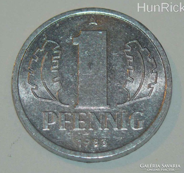 1 Pfennig - Kelet-Németország - 1983.