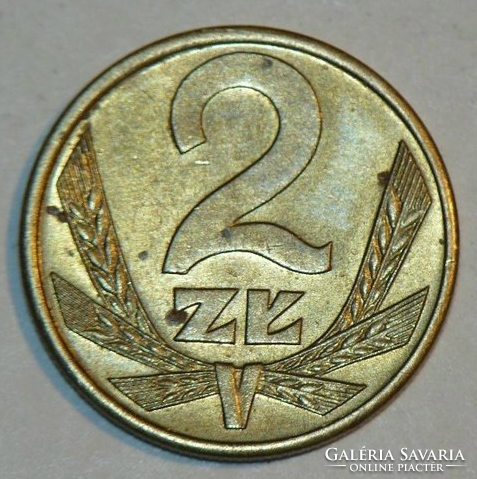 2 Zloty - Lengyelország - 1988.
