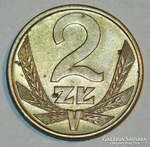2 Zloty - Lengyelország - 1988.