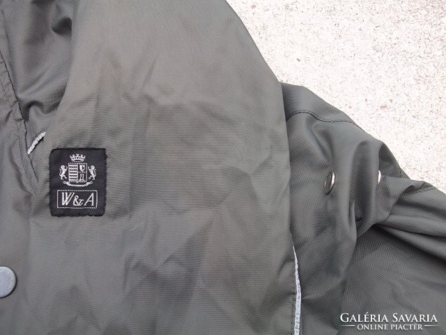Wilkes&akerman jacket-coat-chair jacket hiking jacket with reflective strip, military green l-xl