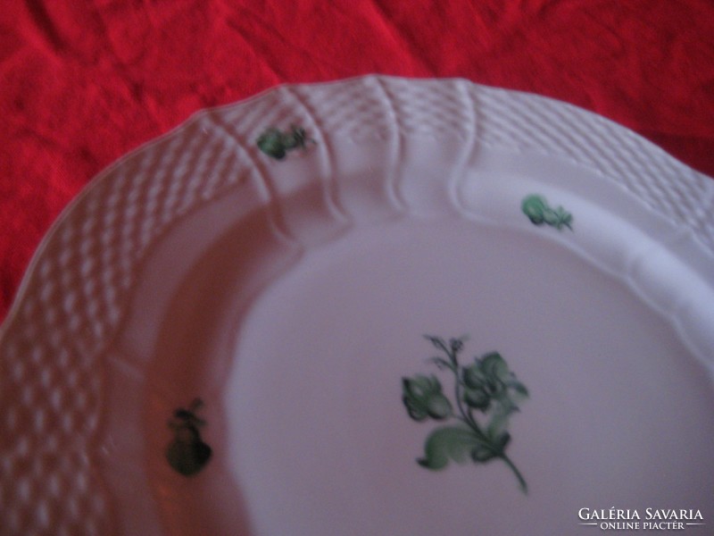Herendi , nagy méretű tányér vagy inkább tál  ,  27,3  cm