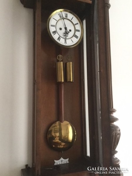 Wonderfully beautiful extra large antique wall clock