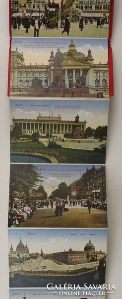 0V160 Régi 20 darabos berlini képeslap füzet