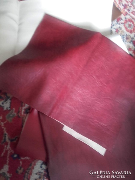 Approx. 5 Kg sky, artificial leather in pieces or Roll leftover