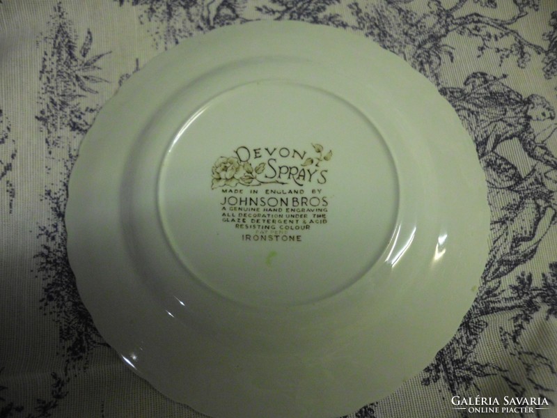 Johnson Bros English porcelain cookie plate.