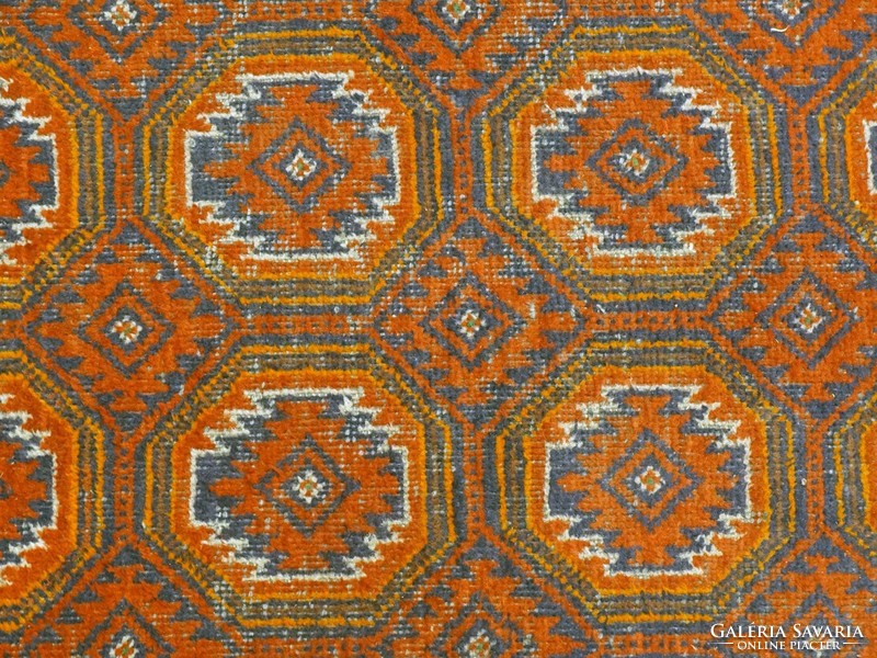 0K166 Antik bordó kézi iráni szőnyeg 100 x 190 cm