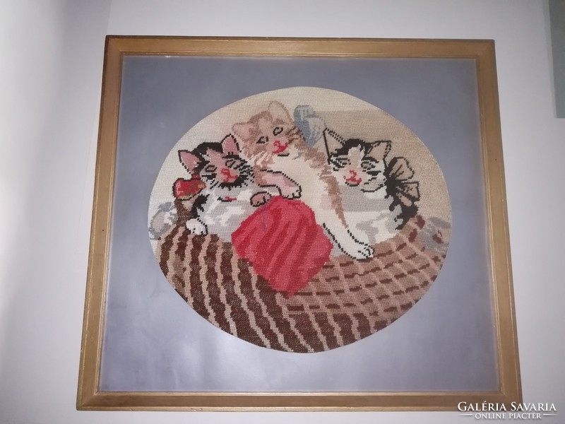 Kittens tapestry