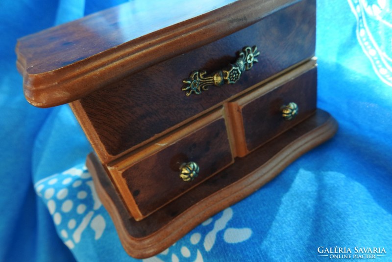 Jewelry storage cabinet - jewelry box with drawers