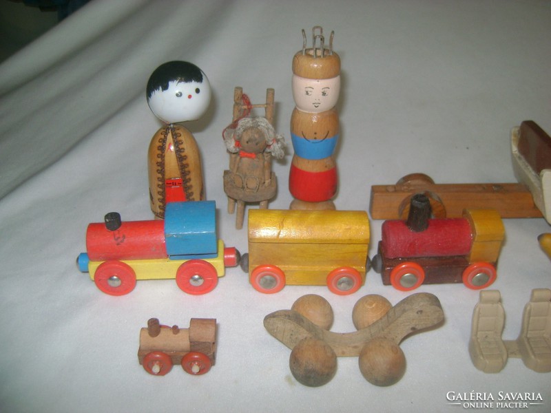 Régi, retro fa játék csomag gyűjtőknek