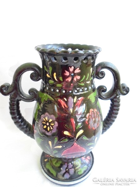 A nice large Bozsik Kalman vase from Kunszentmárton