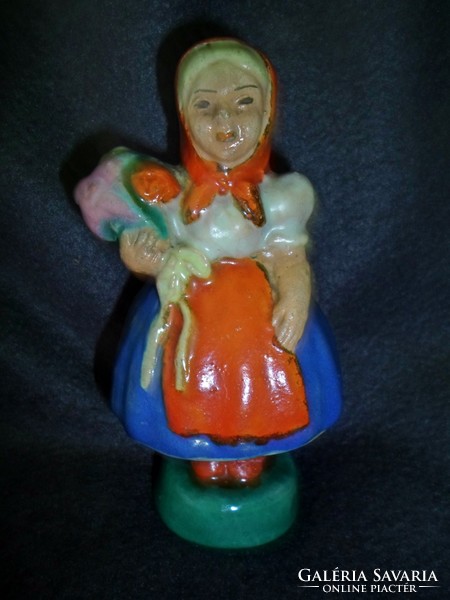 Old ceramic woman