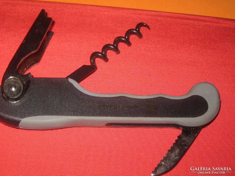 Professional corkscrew bottle opener, Kellereri Meran, closed 13.3 cm ii.