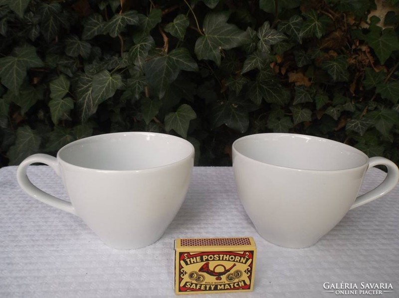 Mug - 2 pieces !!! - Marked - ceramic - 3 dl - flawless