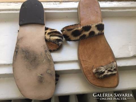 African handmade leather sandal