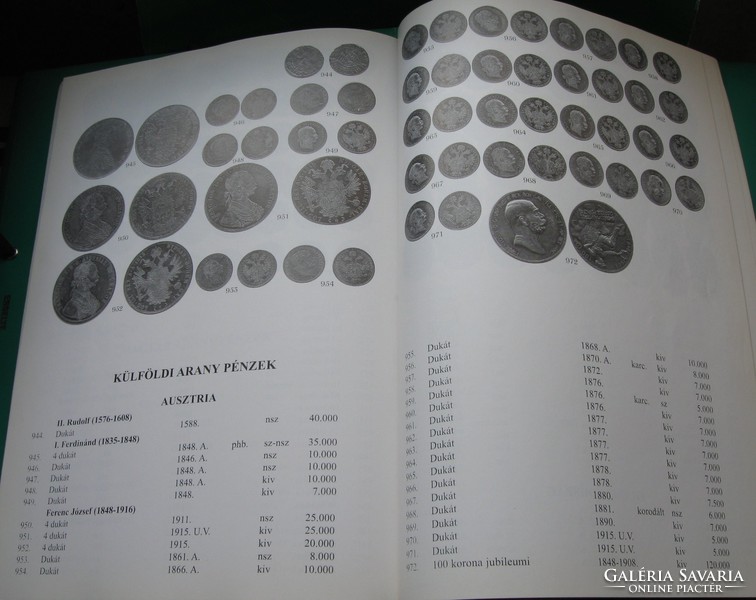 10. Numismatic auction - auction house kövágó l. - Globe-impex kft. - Auction catalog