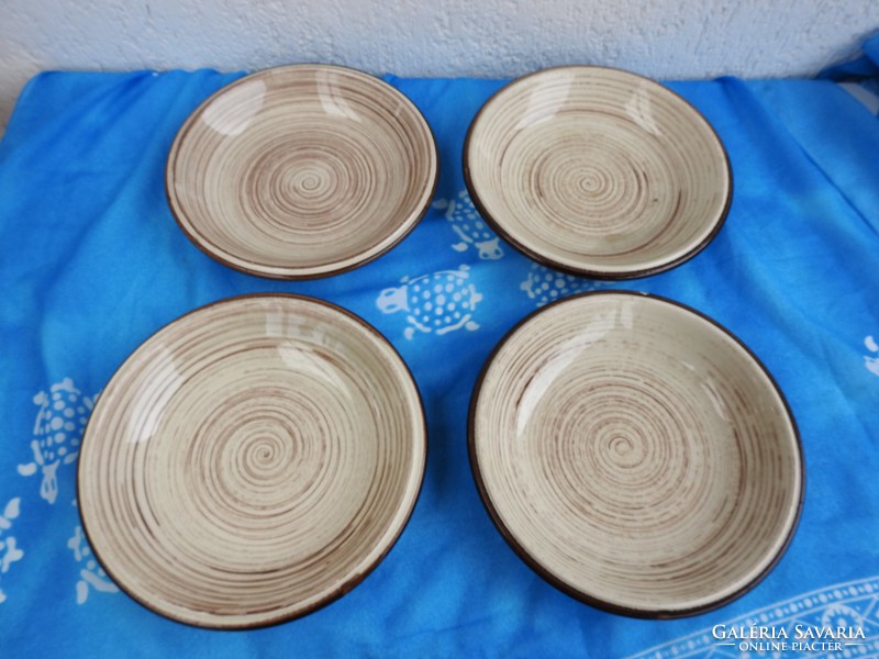 Ceramic plate set - Viennese exclusive handmade product