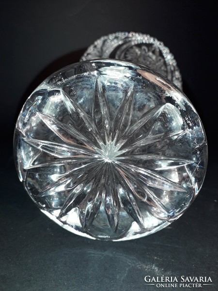 MOST ÉRDEMES VINNI!!! Jelzett Nachtmann crystal kristály üveg váza