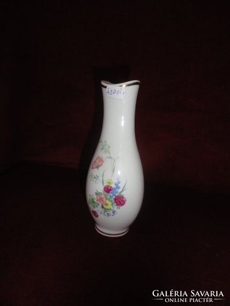 Hollóház porcelain vase, 18 cm high (flower pattern). He has!