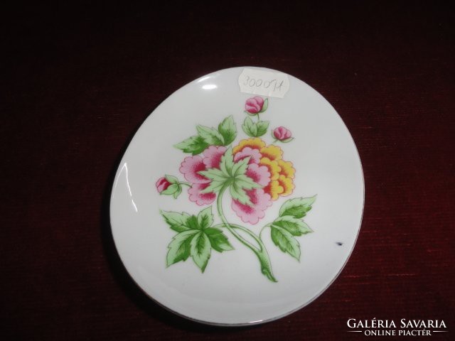 Hollóház porcelain decorative bowl, oval shape, flower pattern, size 12.5 x 10.5 cm. He has!