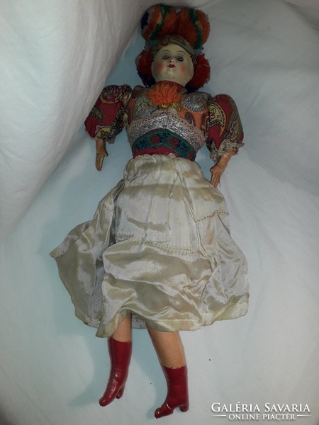 Antique matyó doll is really old