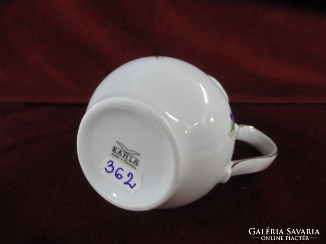 German porcelain coffee set. With violet pattern. 4 Personal. He has!
