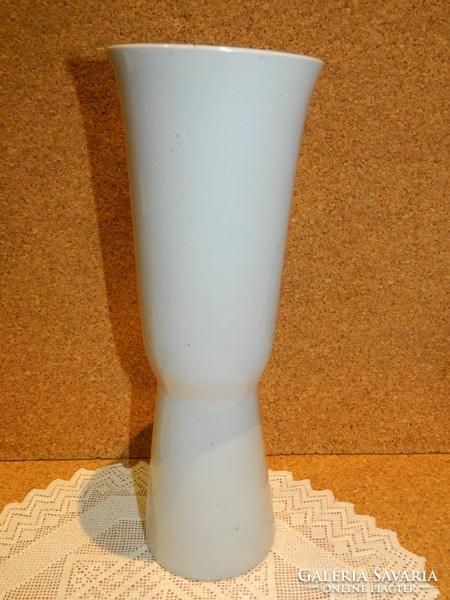 Drasche art deco fehér váza.