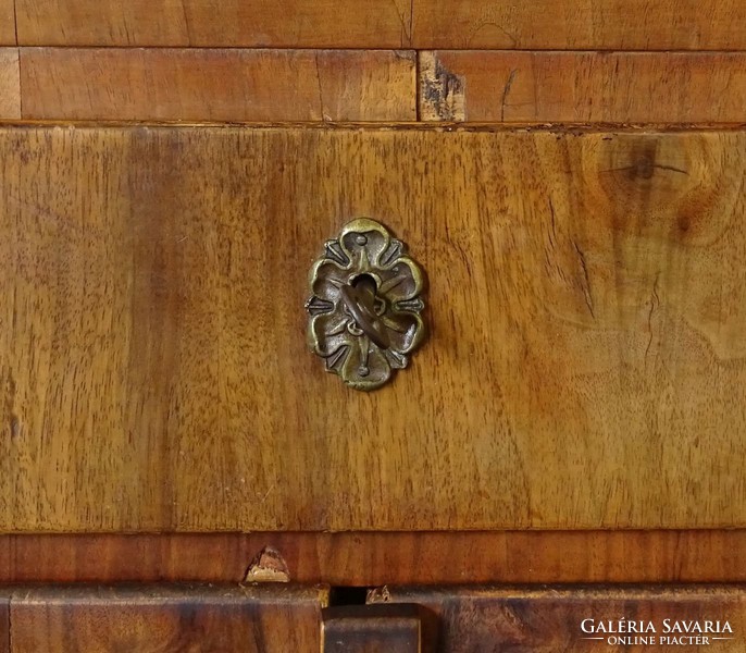 0X505 Antik kisméretű Biedermeier írókomód ~1870