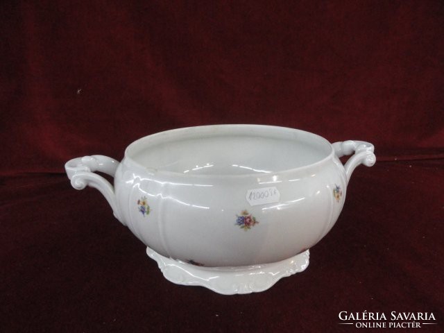 Bowl of Zsolnay porcelain soup. Antique, with a small flaw, without a lid. He has!