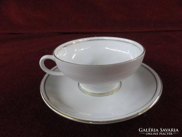 Unger § schide German porcelain, coffee cup + placemat, antique, between 1906 and 1936. He has!