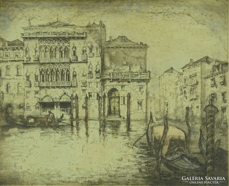 0W940 Sz. Gyenes Lajos : "Venezia - Canal grande"