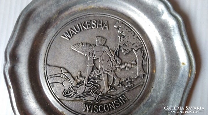 Waukesha Wisconsin Wilton Columbia PA USA Small Armetale Craft Bowl Bowl (Native American)