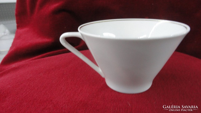 Lilien porcelain souvenir tea cup. Bad Gleichenberg/ etc. He has!